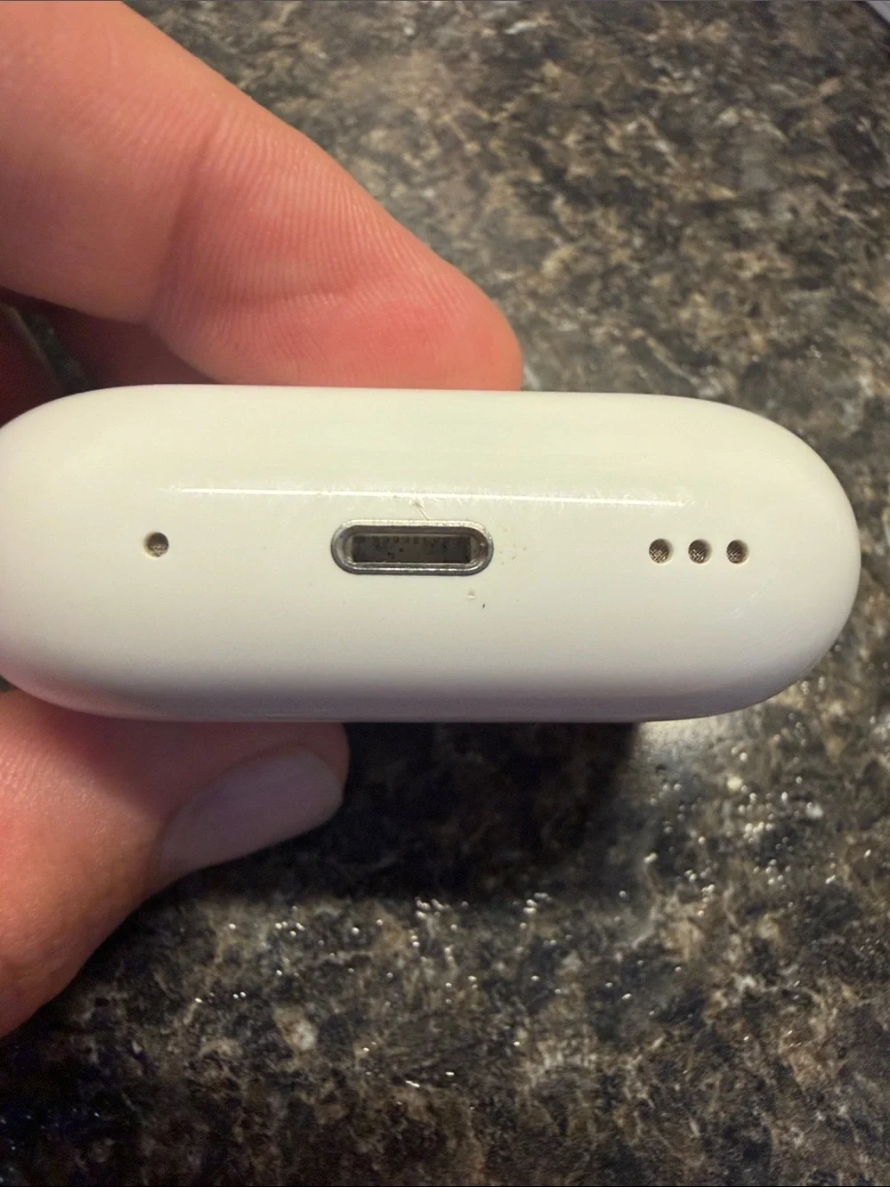 Apple AirPods Pro, 2nd generation with MagSafe Charging case.